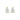 3 Carat Pear Lab Grown Diamond Stud Earrings Yellow Gold angle view
