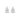 4 Carat Pear Lab Grown Diamond Stud Earrings White Gold angle view